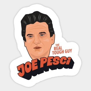 Joe Pesci, the real tough guy Illustration Sticker
